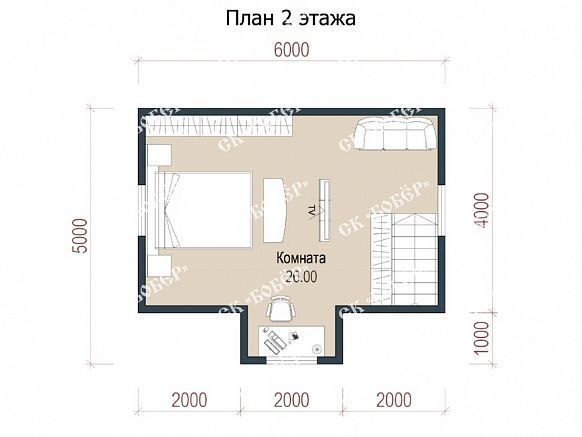 Дом из бруса 6х6. фото